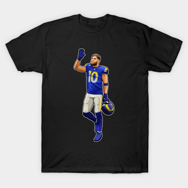 Cooper Kupp #10 Waves To Fans T-Shirt by GuardWall17